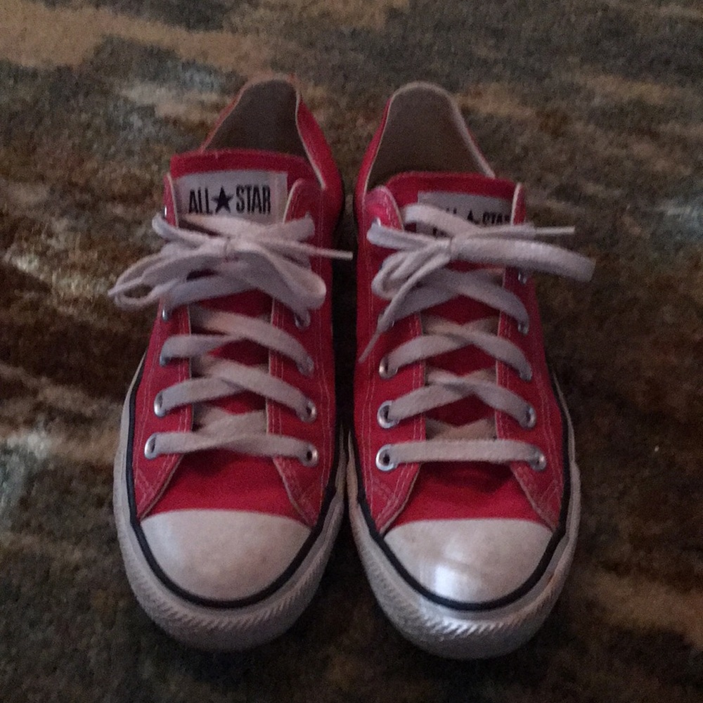 Red Converse sz 8 GUC